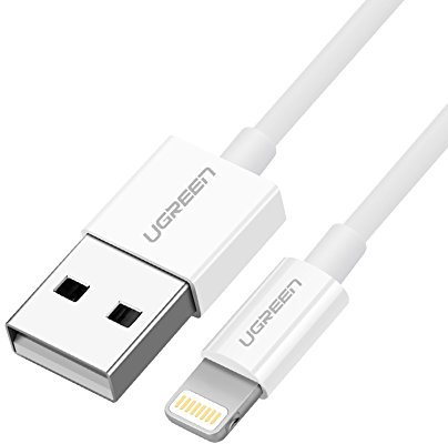 Ugreen 20728 Cable USB-A a Lightning 1metro Blanco