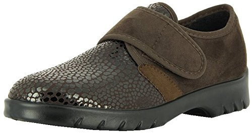 VAROMED Strasbourg Orthopädische Stretchschuhe Damen I Klett Damen-Stretchschuhe für sensible Füße I Fußentlastend, mit Wechselfußbett I Made in Germany