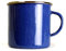 Relags Emaille Tasse, Blau, 550 ml