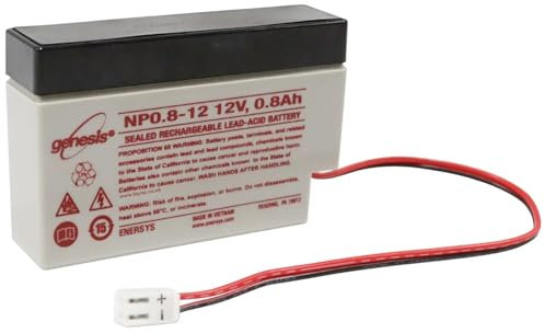 Batterie Plomb ÉTANCHE NP0.8-12 ENERSYS 12V 0.8AH