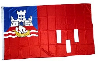 Fahne/Flagge Serbien - Belgrad NEU
