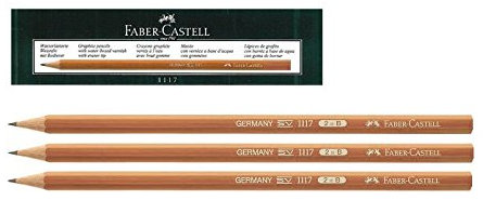 Faber Castell Graphite Zeichnen Bleistift 1117 B - Box 12 (111701)