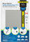 Pelle Patch - Brandloch in Couch reparieren - Leder Couch reparieren - In 25 Farben erhältlich - Original 28cm x 41cm - Hellgrau
