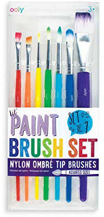 International Arrivals The Brush Works Paint Brushes (Pack of 7)