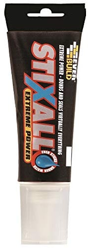 Everbuild Stixall – Extreme Power Sealant And Adhesive – Waterproof – White – 80ml