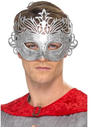 Colombina Silver Mask