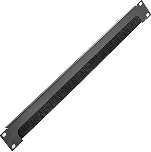RackMatic - Guide-câble Passe-câble pour Serveur Rack 19 1U Panneau de Gestion de câbles avec Pinceau