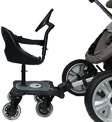 EICHHORN Kinderwagen Geschwisterboard Cozy B Rider + Sitz mit Lenkrad