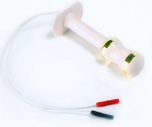 Elektrode Vaginalsonde vergoldet für TENS/EMS estim und Biofeedback Geräte für Beckenbodentraining und Urinal Inkontinenzbehandlung