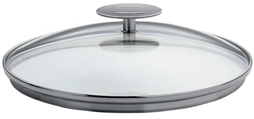 CRISTEL K12P Couvercle en Verre Bombé Platine