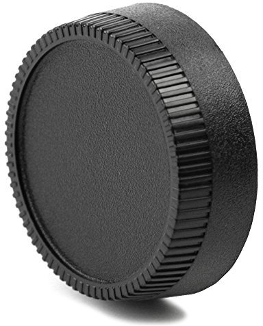 Tapa Objetivo Trasera Compatible con Nikon F/Nikkor/Compatible con Zeiss/Compatible con wallimex Pro, Bayoneta Cubierta Protectora Nikon F Mount (AF-S, AF-P, AI)