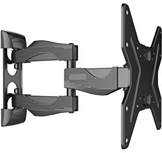 Tm Electron Tmslc283 Soporte de Pared Universal Inclinable Giratorio con Brazo para Monitores O Televisores Led, OLED, LCD, Plasma de 26 hasta 40, MAX. 25 Kg, Vesa 200 x 200, Negro