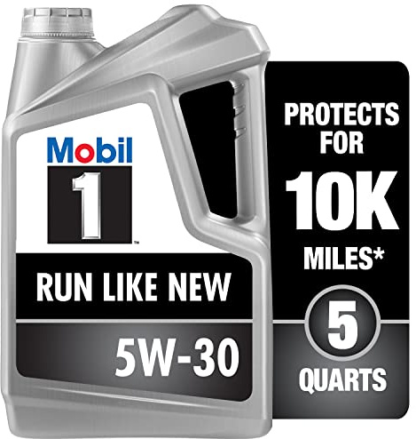 Mobil 1 Advanced Full Synthetic Motor Oil 5W-30, 5 Quart