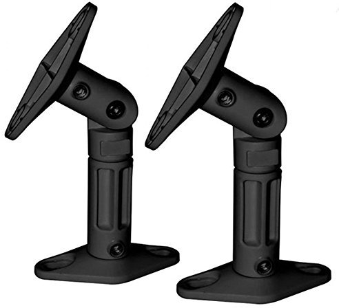 Maclean MC-528 - Soportes de Pared para Altavoces (2 Unidades, Soportan hasta 3,5 KG, HiFi)