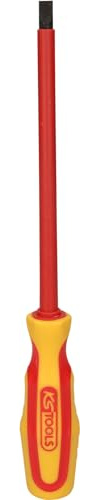 KS Tools ERGOTORQUE VDE Schlitz-Schraubendreher, 8mm, auf Hänger