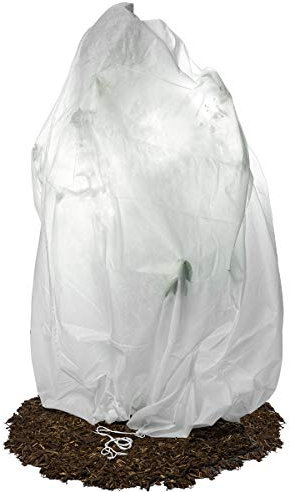 Frostschutzhaube Frostschutzvlies 50g/m² Vlies-Schutzhaube für Kübelpflanzen und Rosen (220cm x 240cm)