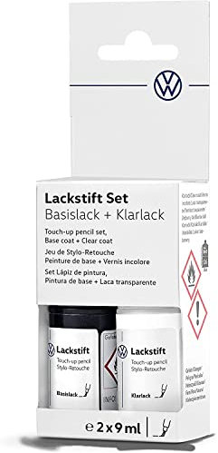 Audi Original Lackstift Set Peppergrey Metallic LD7R kompatibel VW