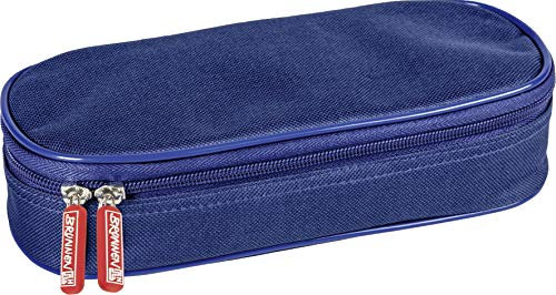 Brunnen 104902430 Combi-Etui Uni (23 x 5,5 x 9,5 cm) blau