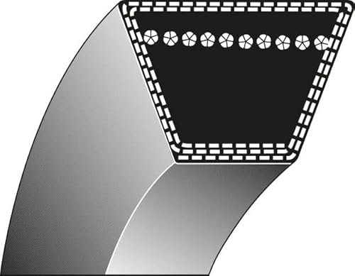 Keilriemen passend für STIGA, TURBO POWER 50 S B, Vergl.-Nr.: 1111-9201-01