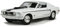 Maisto Ford Mustang GT Cobra Jet: Modellauto mit Federung, Maßstab 1:18, Türen und Motorhaube beweglich, Fertigmodell, lenkbar, 24 cm, hellblau (531167)
