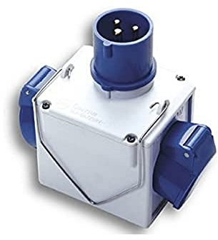 FME.CEE Adapter Blau Dual 220 V.73110