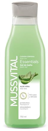 MUSSVITAL Essentials Body Wash, Olive Oil, 750 ml