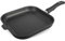 Original Gundel GUSS-QUADRAT-GRILLPFANNE INDUKTION flach, 28 x 28 cm, Höhe 4 cm, BIOTAN-Oberfläche, PFOA-frei, Akku-Therm Boden - abnehmbarer Designer-Stiel