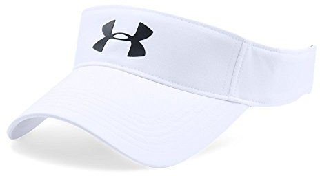 Under Armour Men's Headline 2.0 Visor, White (100)/Black, One Size