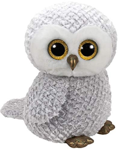 TY Owlette Eule Beanie Boos Groß – Weiches Plüschtier für Kinder, Sammelbares Stoff Teddy, Niedliches Babyspielzeug Plüsch für Jungen & Mädchen