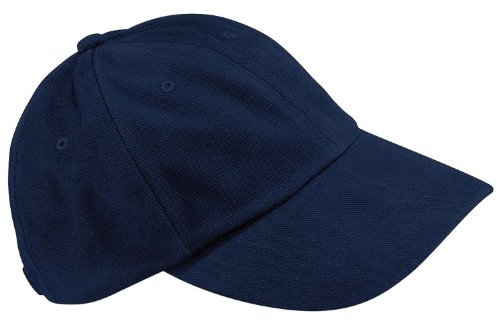 Beechfield Low Profile Heavy Cotton Drill Cap, Navy