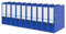 Elba Premium Akten-Ordner A4, smart Pro plus, 8 cm breit, Kunststoff Ordner, blau, 10 Stück