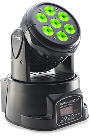 Stagg HeadBanger 10 LED moving head with 7 x 10-watt RGBW 4-in-1 LED