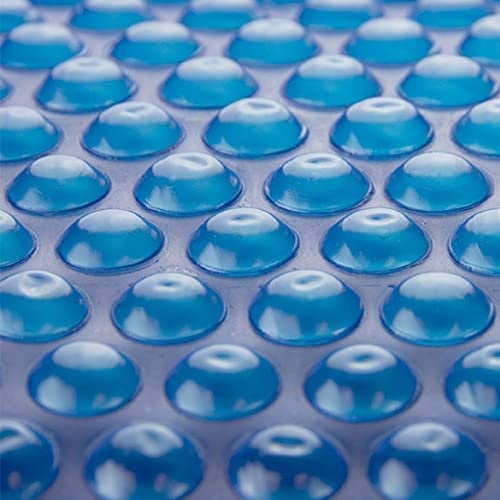 12' x 24' Oval 8 Mil Blue Bubble Swimming Pool Solar Heater Blanket Cover