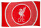 Liverpool Bulls Eye Flag - Multi-Colour
