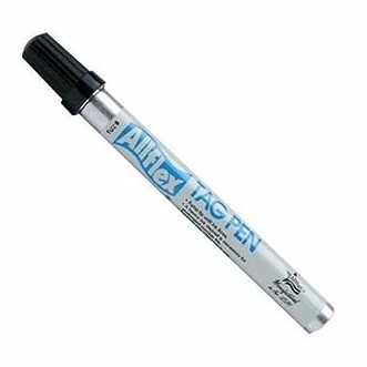 Allflex Ear Tag Marking Pen Broad Fine Flex Fade Resistant Livestock Care Black