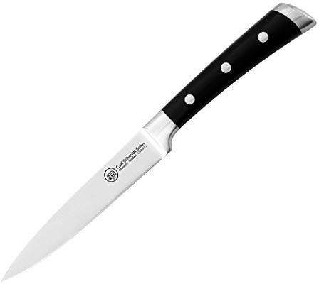 Carl Schmidt Sohn 038052 Herne Universalmesser 13 cm, 18/10 Edelstahl, schwarz, 14 x 8,30 x 1,4 cm