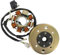 Xfight-Parts Lichtmaschine komplett mit Polrad (5 Kabel 1x3,2x1 Pol.) DC 8 Regler 5 Polig 4Takt 125ccm 152QMI