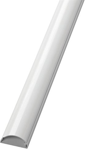 Dline 2 m 30x15 Retail Trunking Cable Management System - White