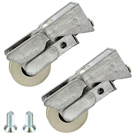 CA865 1 x Pair Patio Door Roller Wheels 38mm Sliding Steel Wheels
