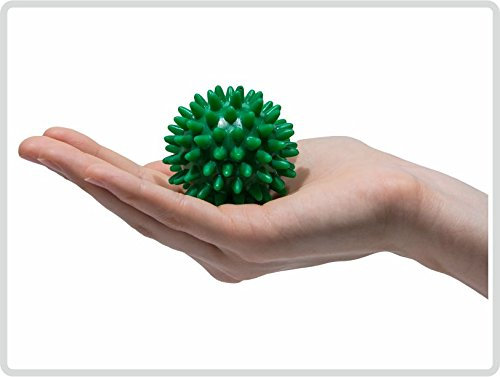 Pflegehome24® Igelball Igel-Ball Noppenball Massageball 5 cm, Grün