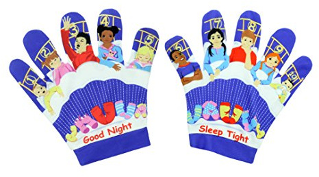 The Puppet Company - Favourite Song Mitts - Ten in a Bed Assorted Colours