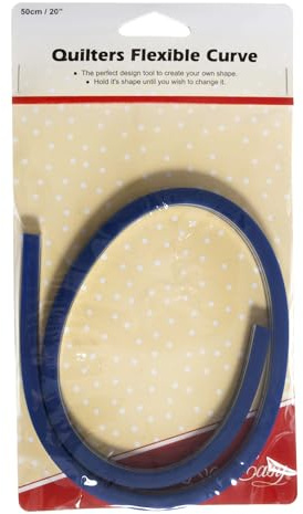 Sew Easy Quilters Flexible Curve – 50cm/20” Bendable Mouldable Tool for Pattern Drawing Quilting Sewing