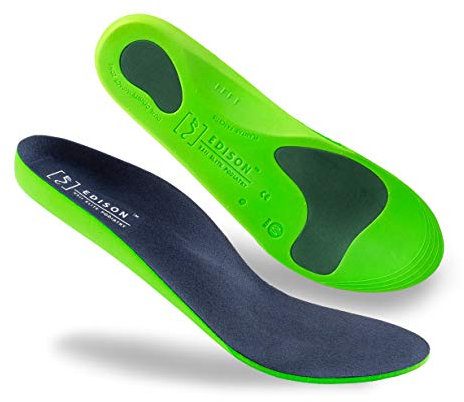 Edison Elite XXII Prodiatry Orthotic Insoles Plantar Fasciitis Support Arch Support Insoles (M: UK 6.5-8)