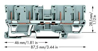 Wago 769-151 Basisklemme (50-er Pack)