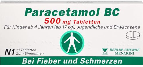 Paracetamol BC 500 mg Tabletten,10St