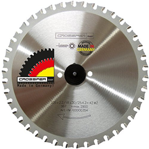 Metall Kreissägeblatt 205x30 Z42 WZ Wechselzahn für Dry-Cutter
