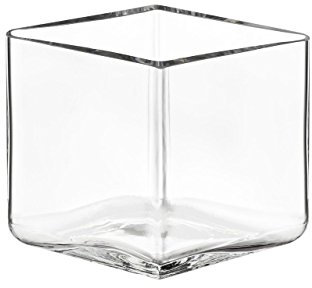 Ruutu Glasvase von Ronan und Erwan Bouroullec für Iittala (transparent, 115 x 80 mm)