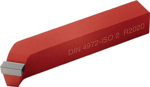Schruppdrehmeißel außen, gebogen, rechts, HM-K10/20, Schaft 16 x 16 mm