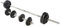VIAVITO 50kg Black Cast Iron Barbell and Dumbbell Weight Set