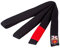 Ju-Sports Brazilian Jiu-Jitsu Gürtel - schwarz, Baumwolle I Kampfsport Gürtel Für BJJ I Mehrfach gesteppt I Ca. 4,5 cm breiter Martial Arts Gürtel I A3
